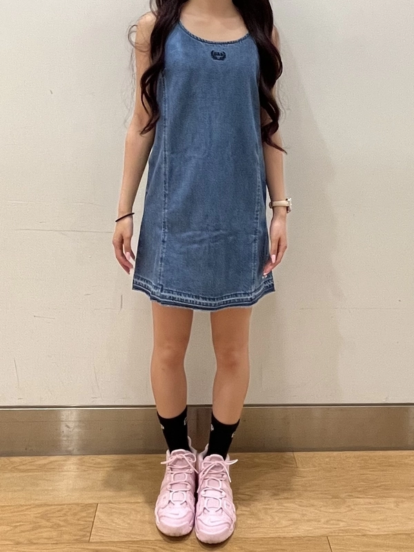 デニムワンピ♪