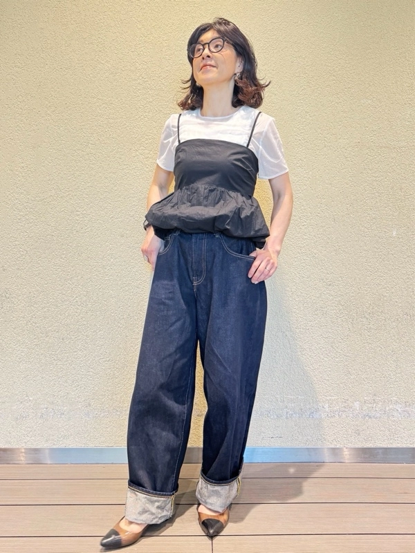 【フェミニンを大人ならではの着こなしで♫】