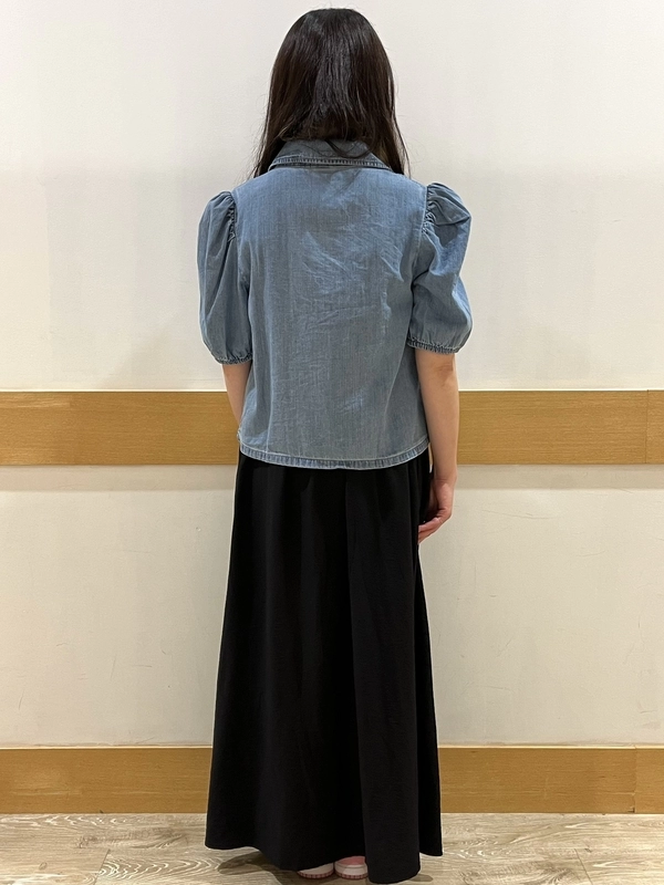 新作！上品なデニムシャツです♪
