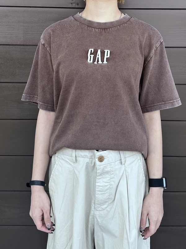 【新作】ヘビーウェイトリラックスGapロゴTシャツ