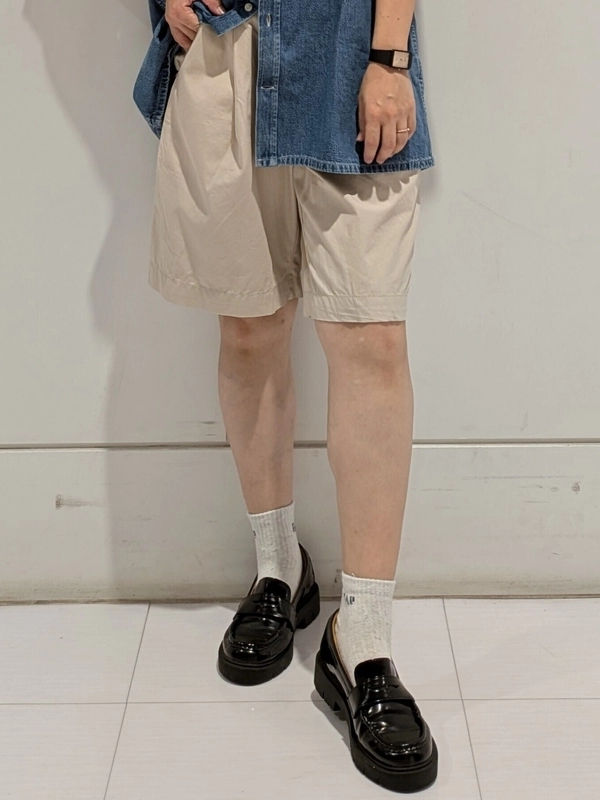 【GAPロゴ】ビッグシャツ×ショ―ツ
