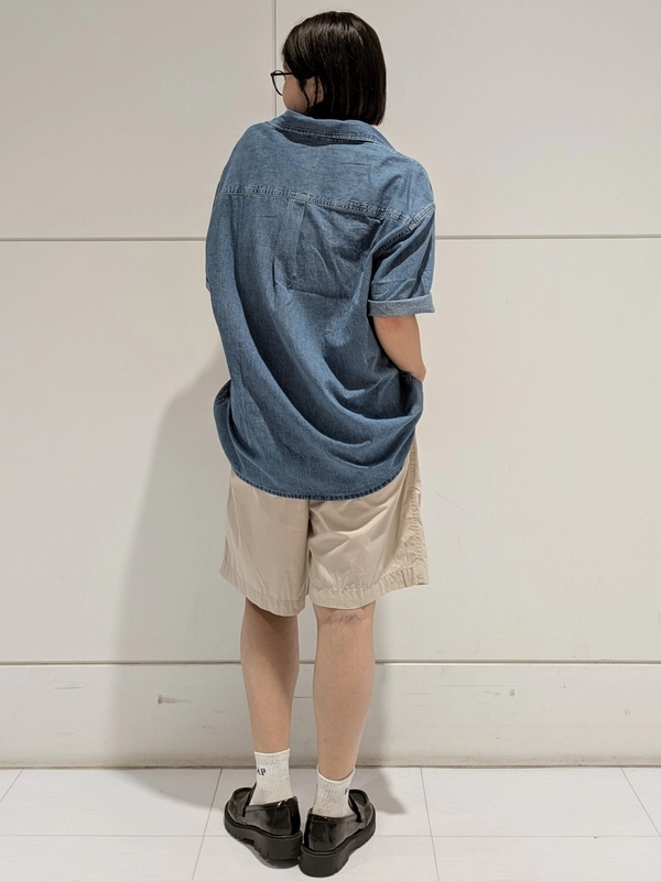 【GAPロゴ】ビッグシャツ×ショ―ツ