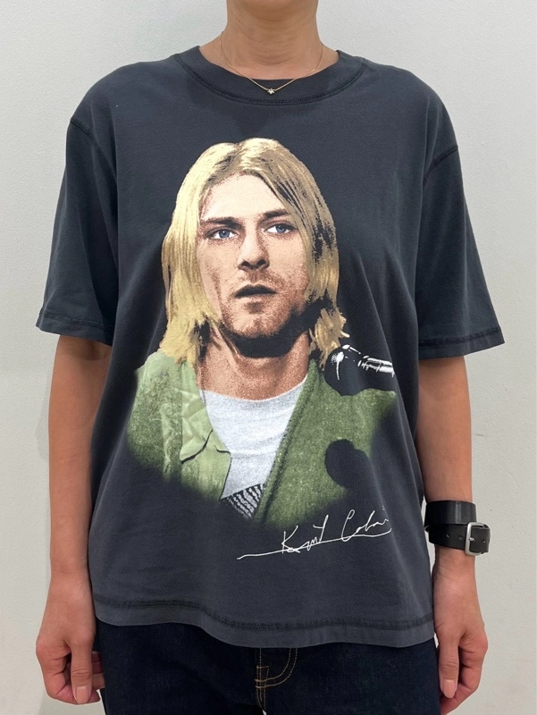 マインデニム カートコバーン Tシャツ MINEDENIM / マインデニム 【NIRVANA オフィシャルライセンスTee