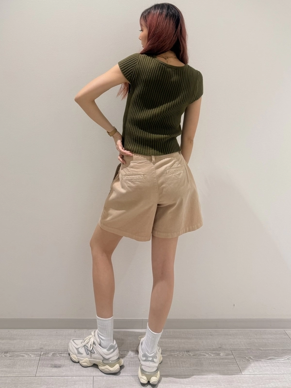 【New】トラウザーショートパンツ