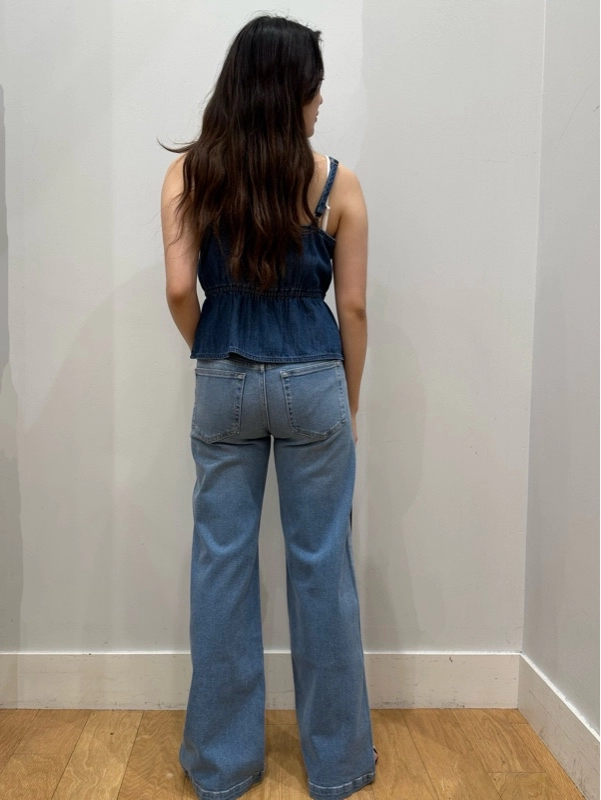 【ペプラムキャミソール 】