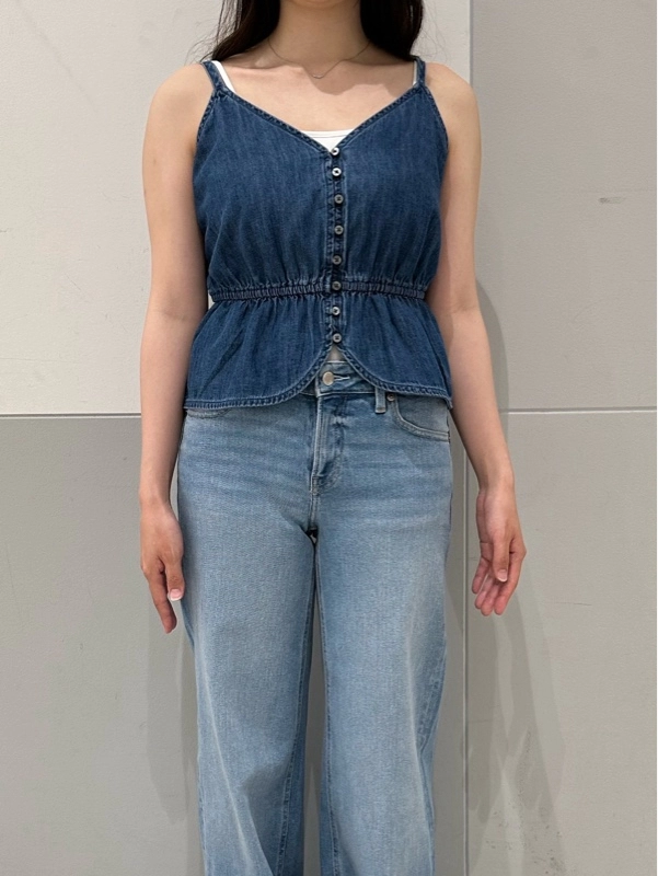 【ペプラムキャミソール 】