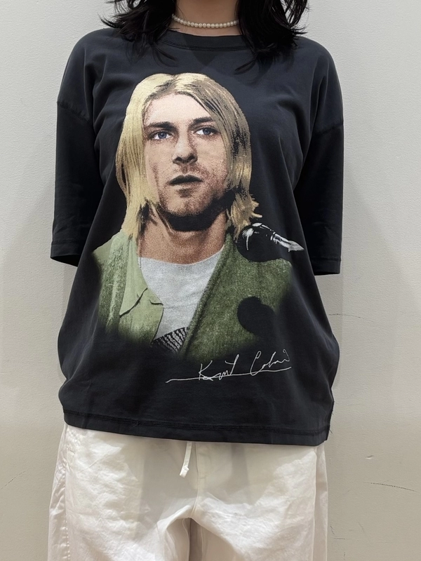 NIRVANA カートコバーン 太ボーダー GAP ギャップ コットンニット Supreme 'Kurt Cobain Sweater'セーター カートコバーン