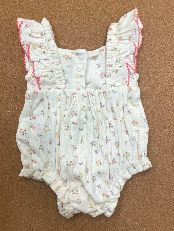 ラッフルフリルがかわいい♡バブルショートオール