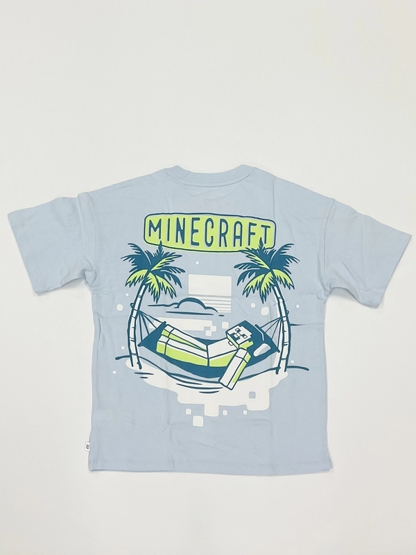 背中に注目！マインクラフトTシャツ