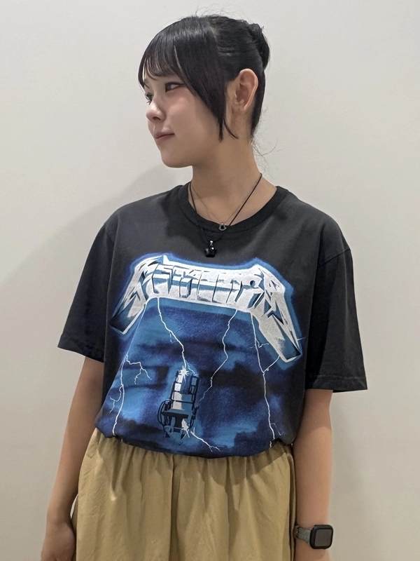「MUSIC TEE」メタリカTeeコーデ☆