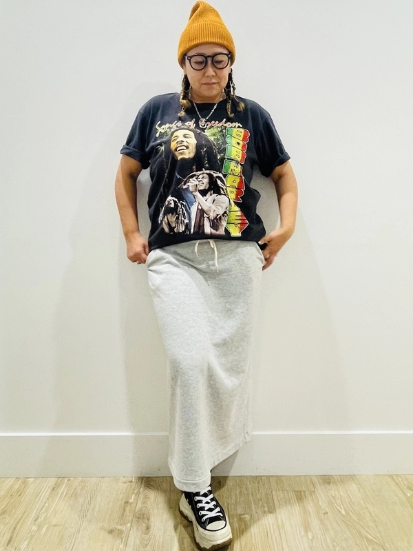 人気☆ミュージックTシャツコーデ