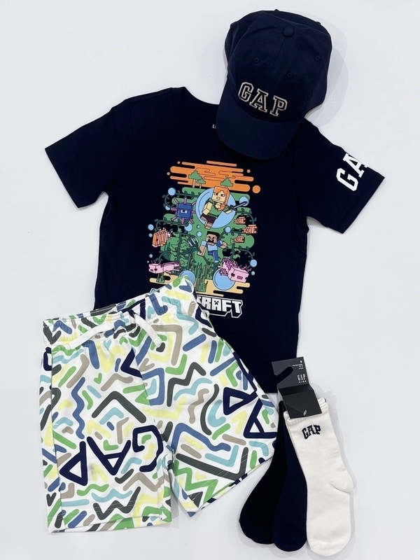 マイクラTシャツでオシャレコーデ⭐︎