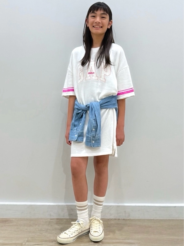 【New】ロゴスウェットワンピース