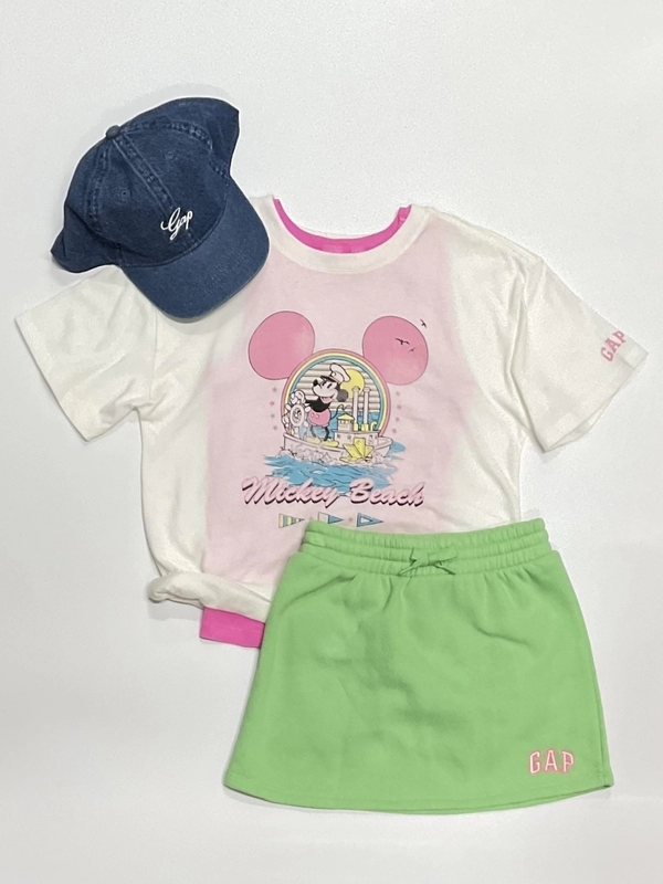 【Tシャツ×スコート】アクティブコーデ⭐︎
