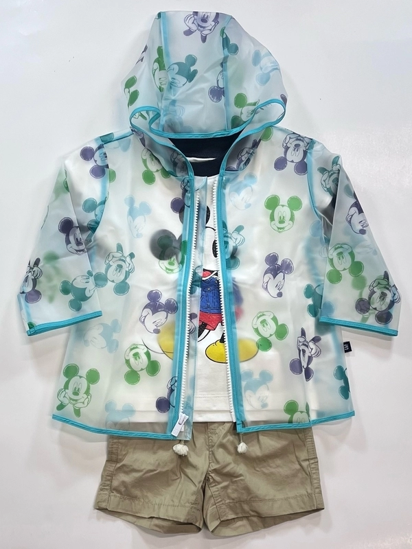 【レインジャケット】ミッキー☆