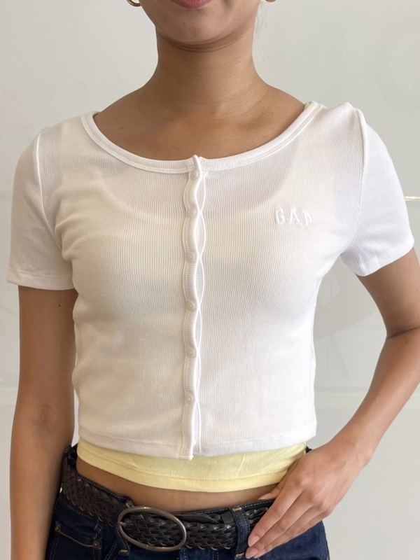 【大人気】スーパーバギー×リブTシャツ