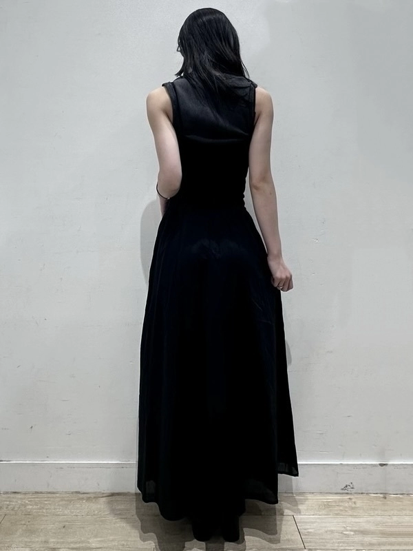 【オススメ】ジャージーミックスメディアマキシワンピース