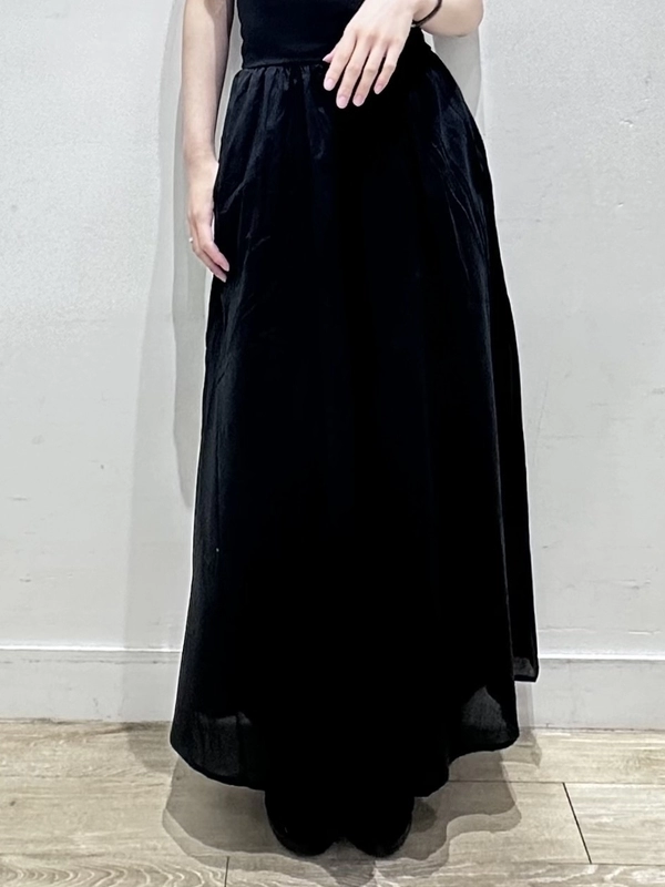 【オススメ】ジャージーミックスメディアマキシワンピース