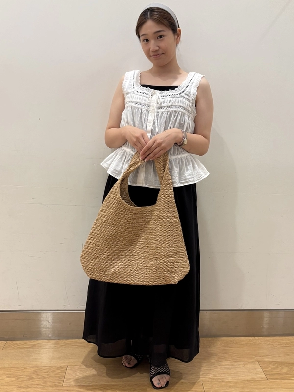 夏のお出かけマキシワンピースコーデ♪