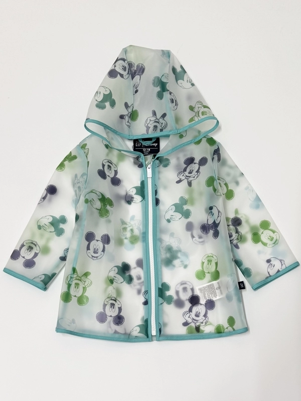 雨でもミッキーと一緒なら♪