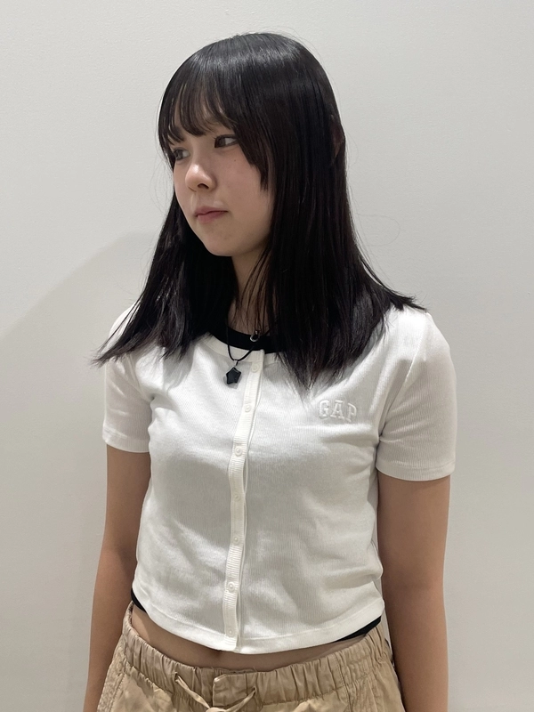 クロップドTとパラシュートパンツ♪
