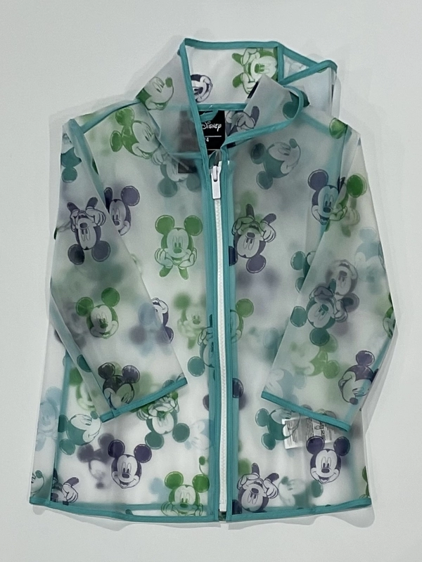 【ディズニー】レインコートコーデ