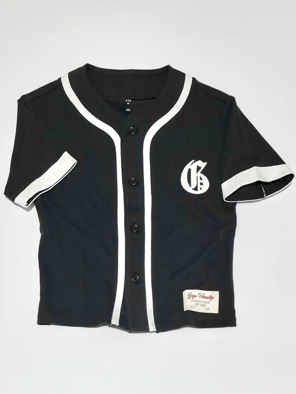 ベースボールジャージーコーデ