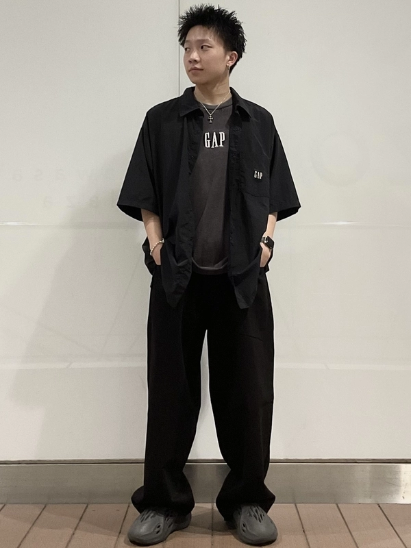 【大人気】スーパーバギー×ロゴTシャツ