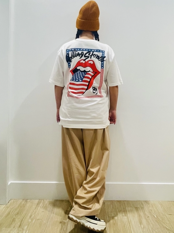 ⭐︎人気⭐︎ミュージックTシャツコーデ