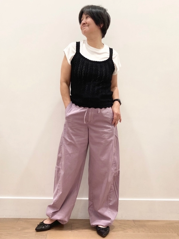 バレルパラシュートパンツ