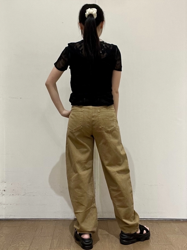 【新作】シースルーTEE✖️バレルカーキ