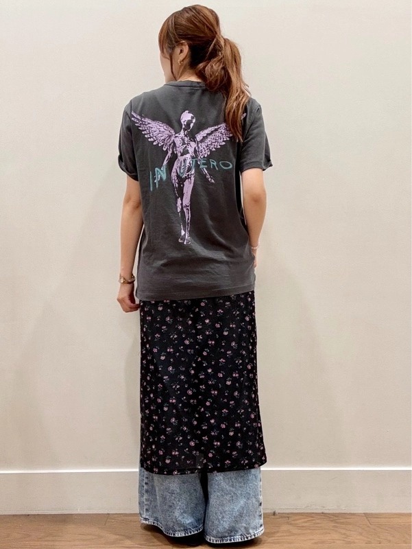 バックプリントもポイント♡ミュージックT