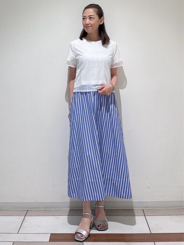 暑い夏を乗り切るコーデ