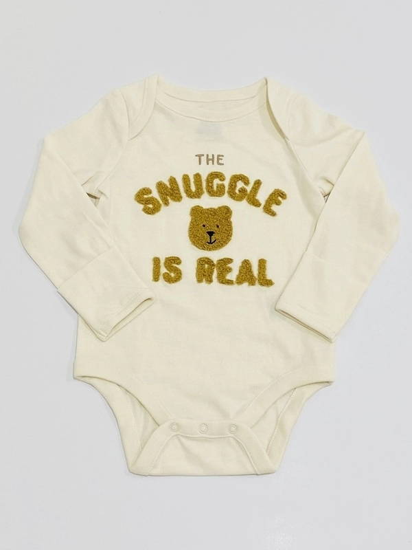 ベビー【ナチュラルカラーコーデ】ボディスーツがキュート