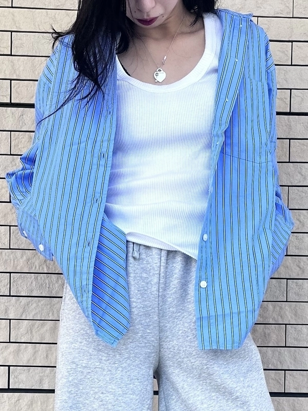 【新作】バギーワイドスウェットパンツ