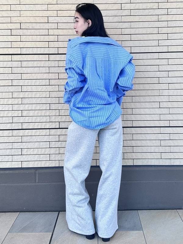 【新作】バギーワイドスウェットパンツ