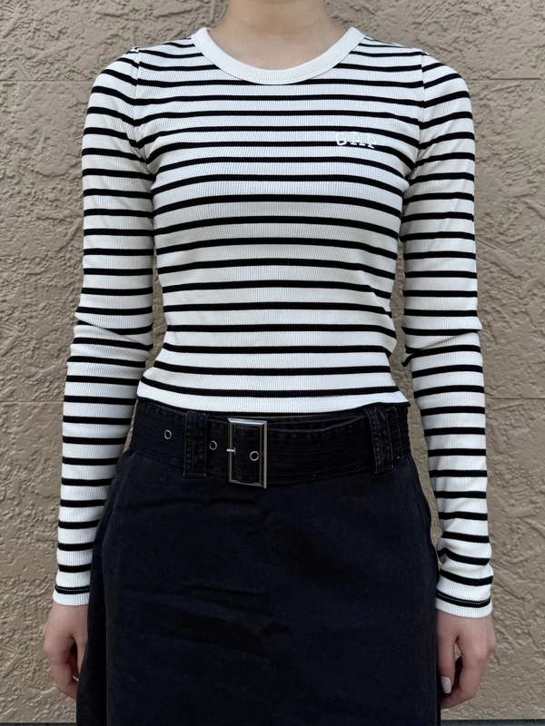 【新作】リブTシャツ