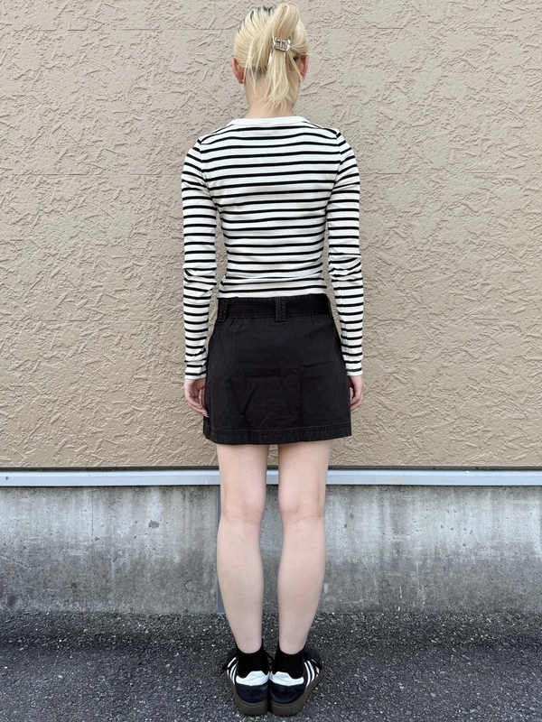 【新作】リブTシャツ