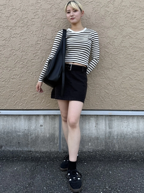 【新作】リブTシャツ