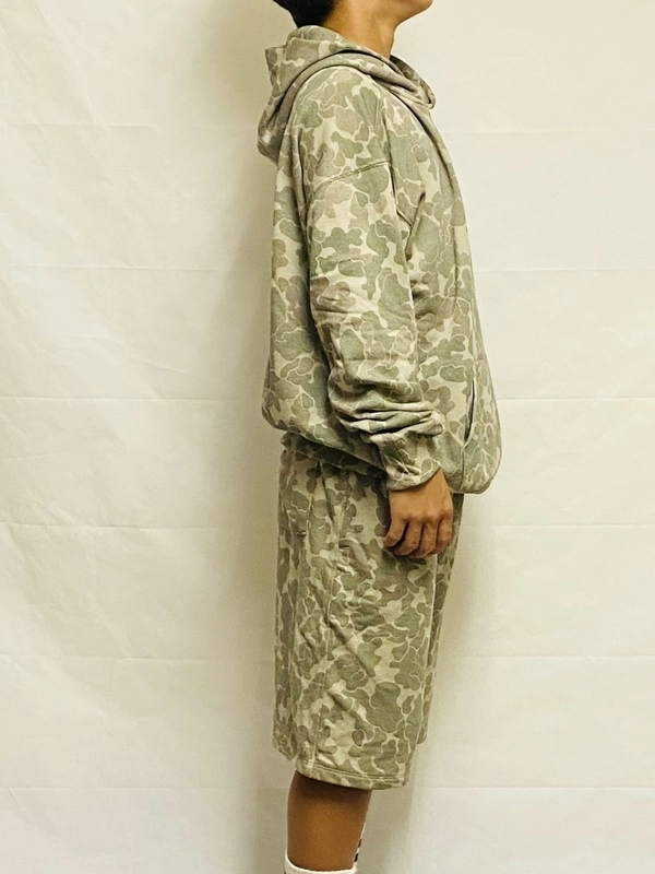 キッズ【迷彩パーカーセットアップ】ヴィンテージ風