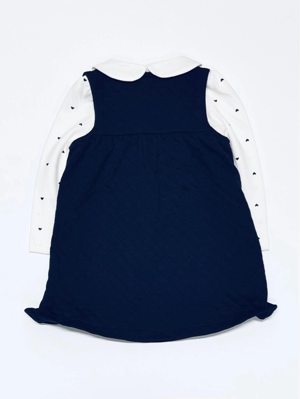 ジャンパースカートセット　可愛い秋のお出かけコーデ