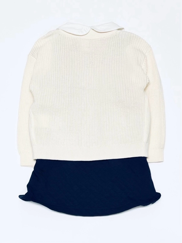 ジャンパースカートセット　可愛い秋のお出かけコーデ