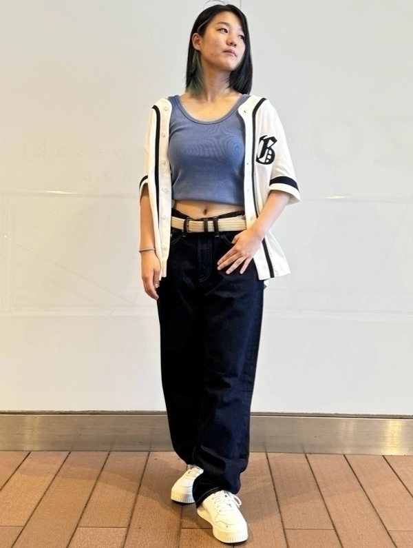 【UNISEX】ベースボールT×バレルデニム