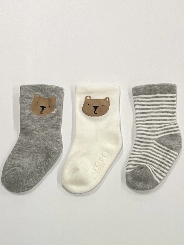 ロゴがかわいい　くまさんセットアップ