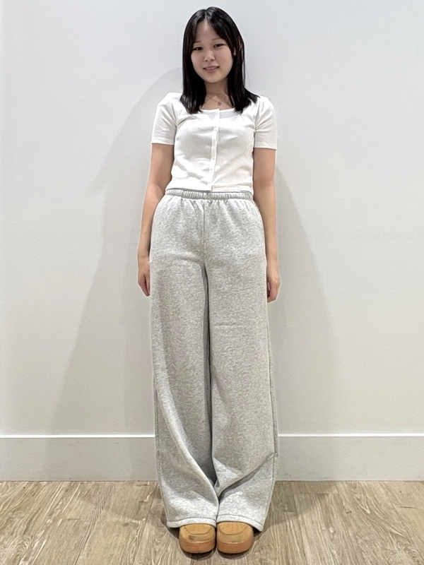 バギーワイドスウェットパンツ♪