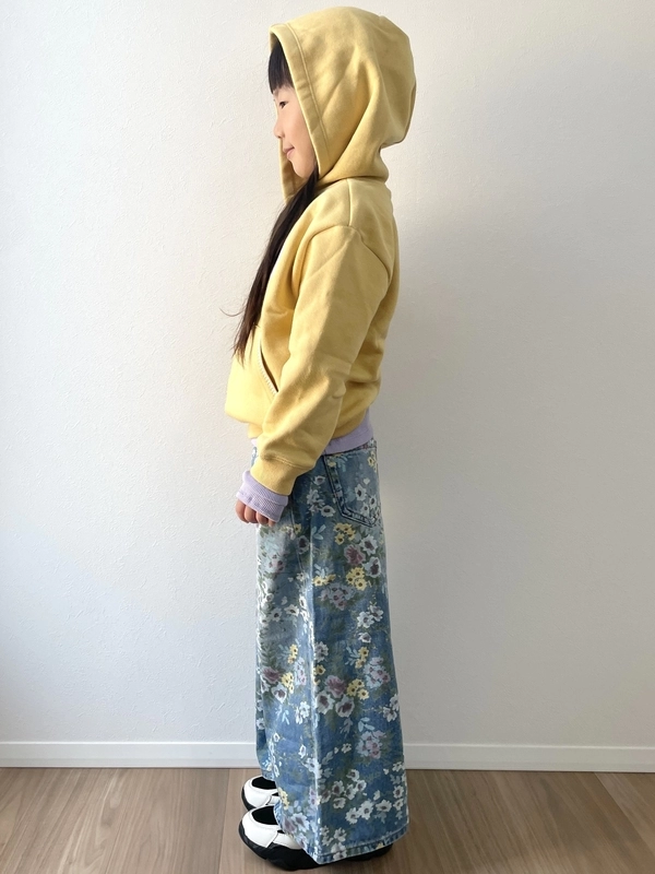 新作！花柄バギーデニム˖*
