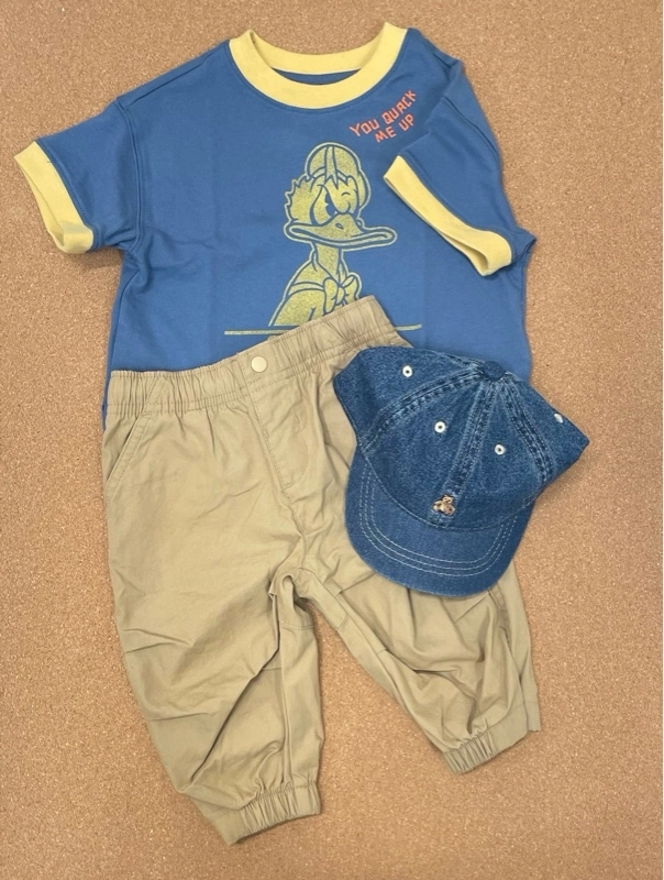 【Disney】ドナルドTシャツ
