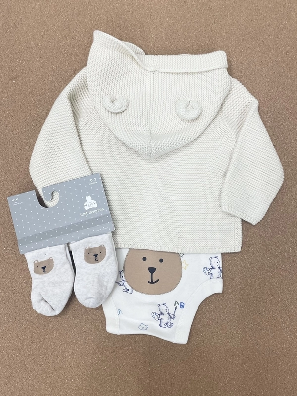 おしりくまさん♡前開きボディスーツ