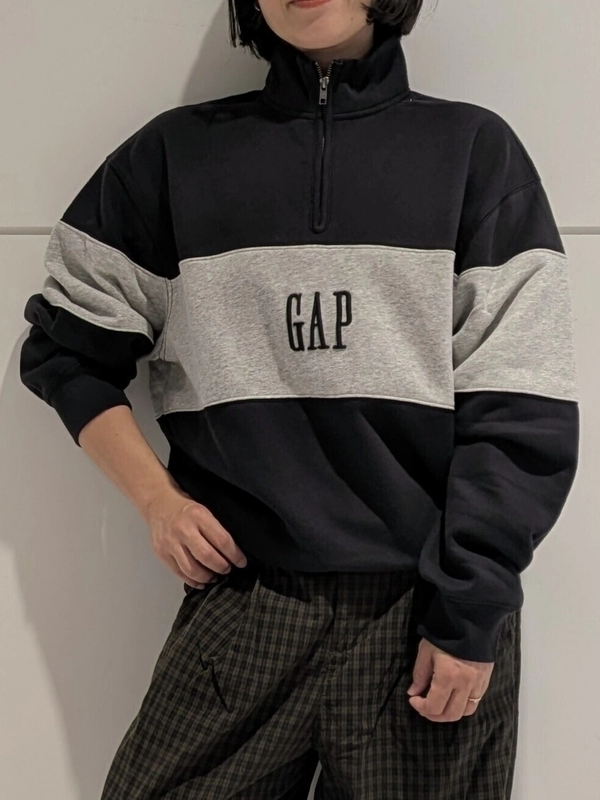 【新作】〜ハ―フジップ×チェックパンツ〜