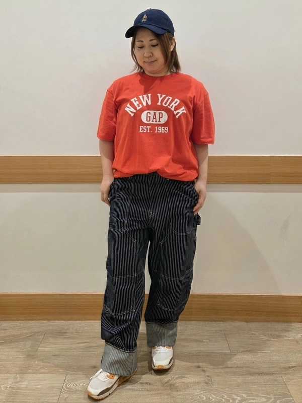 バギーカーペンターデニム。